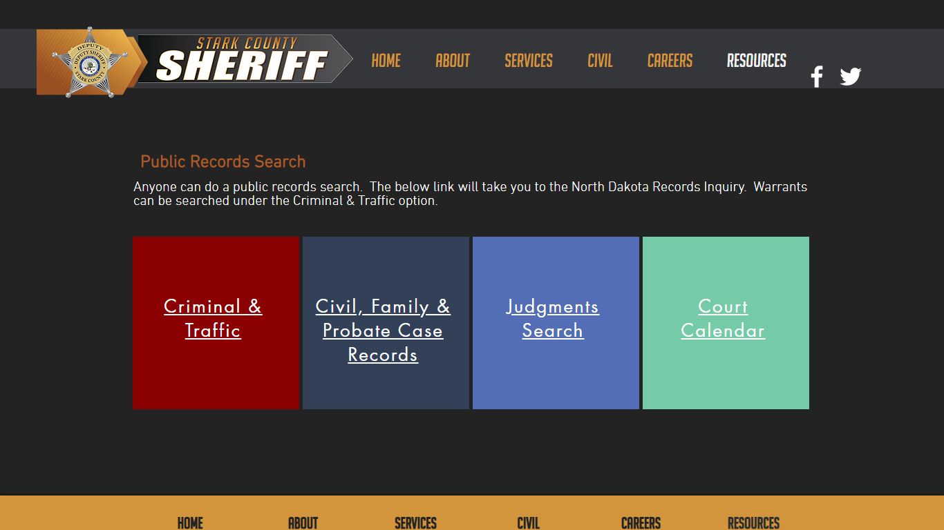Public Records Search - Stark County Sheriff's Office